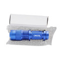 SK68 Aluminim color azul niños recargable MINI linterna antorcha para promoción